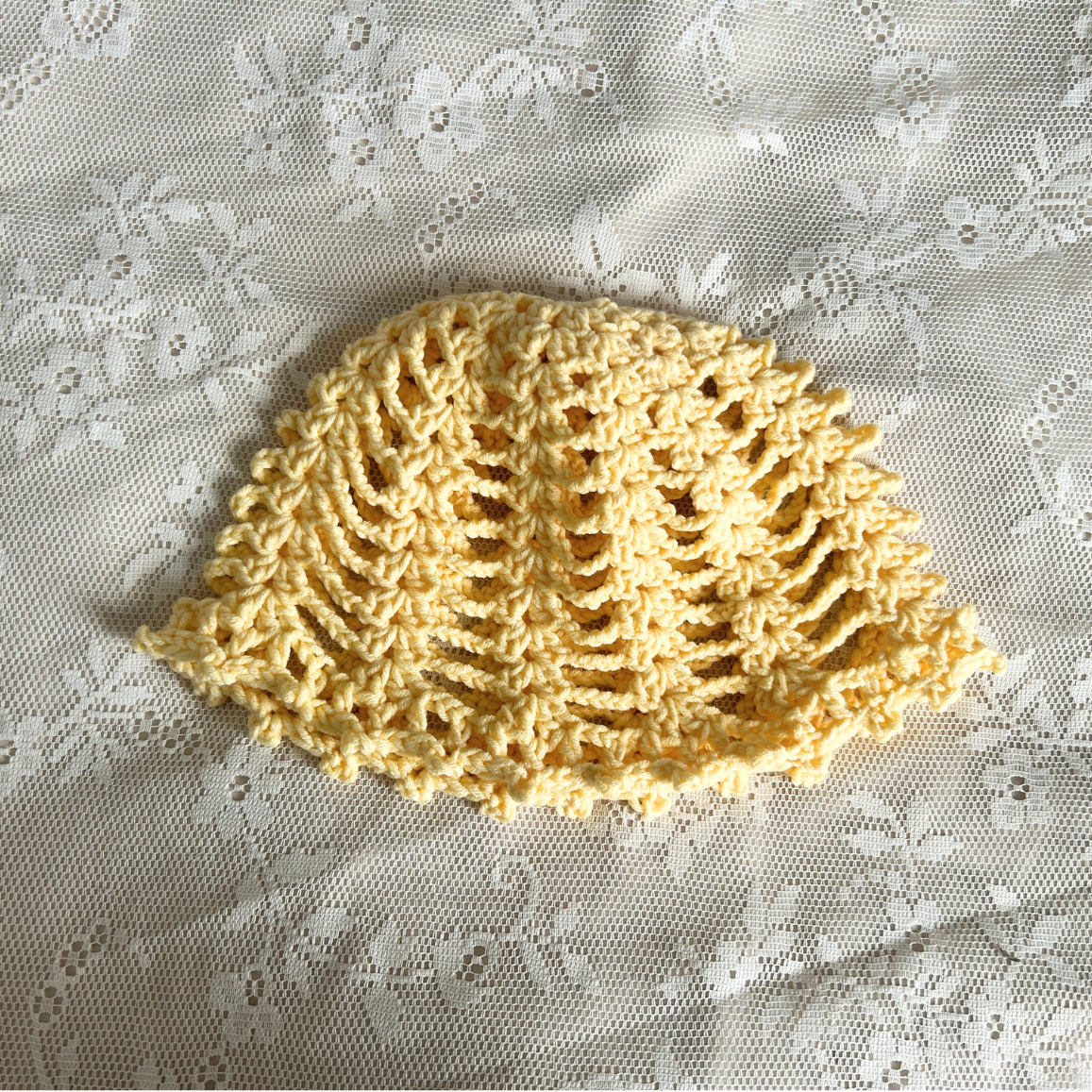 Yellow Lace Cap